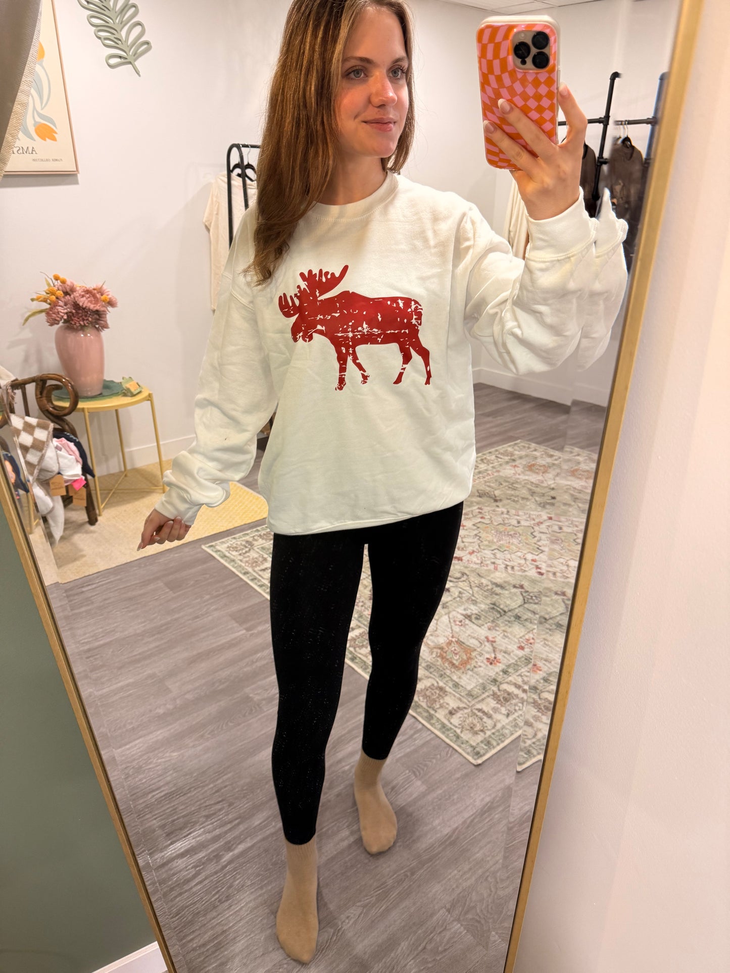 Moose Unisex Sweater