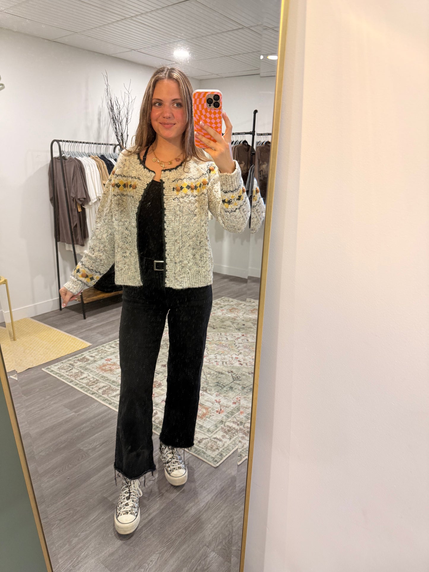 Floral Granny Cardigan