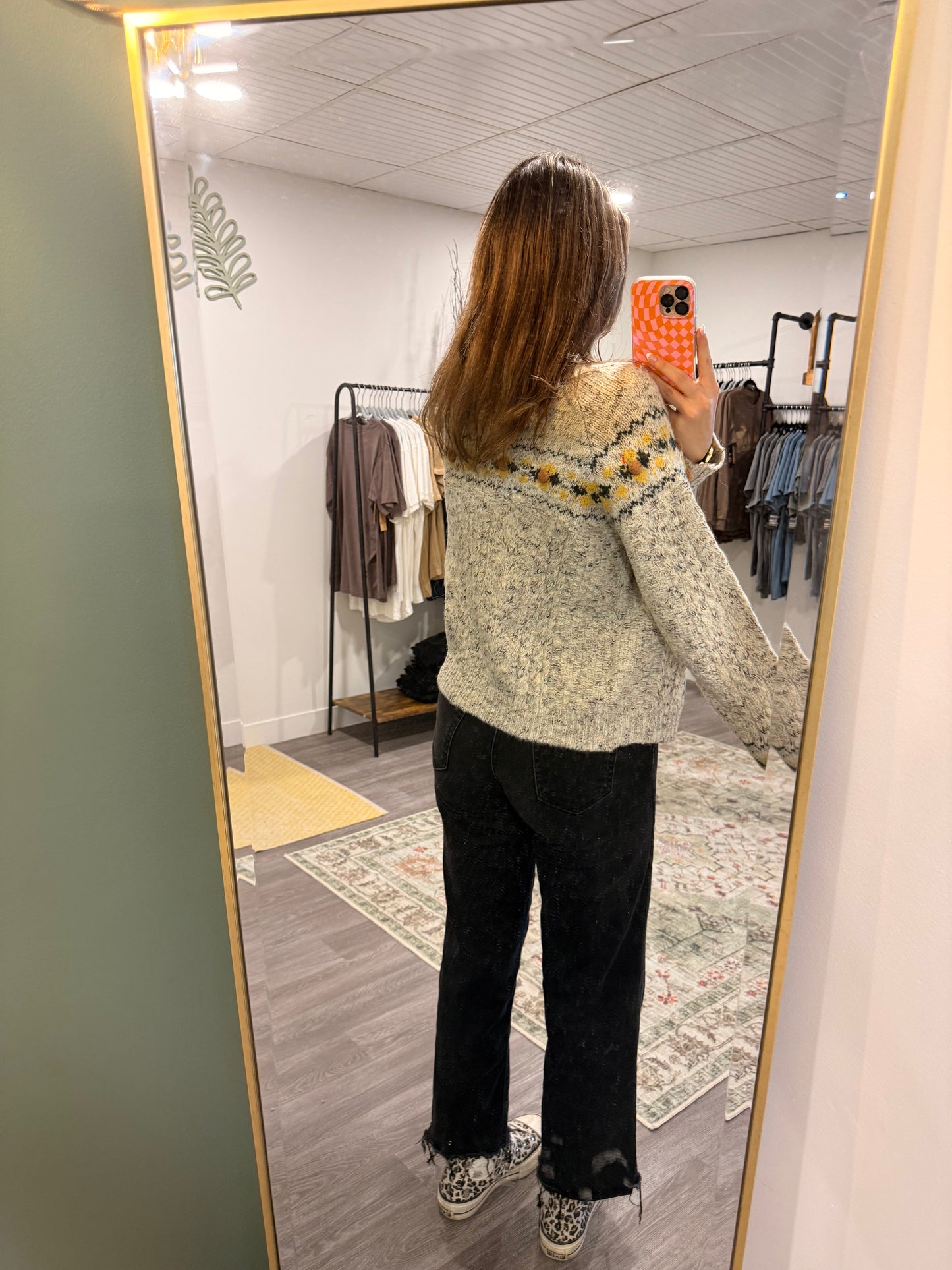Floral Granny Cardigan