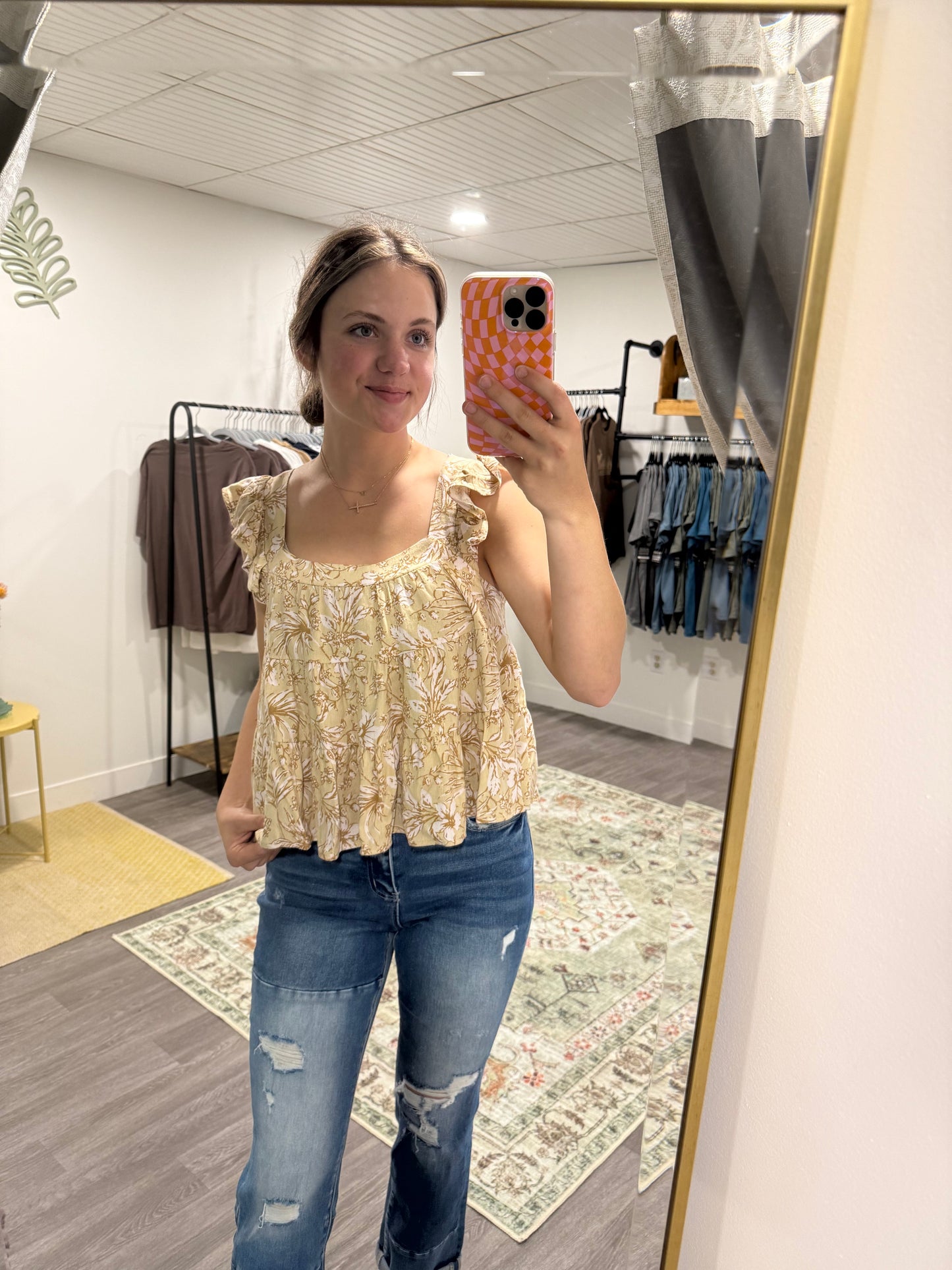 Ruffle Tank