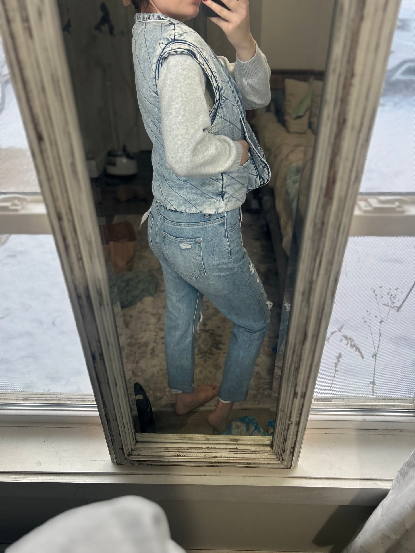 Vintage Denim Vest