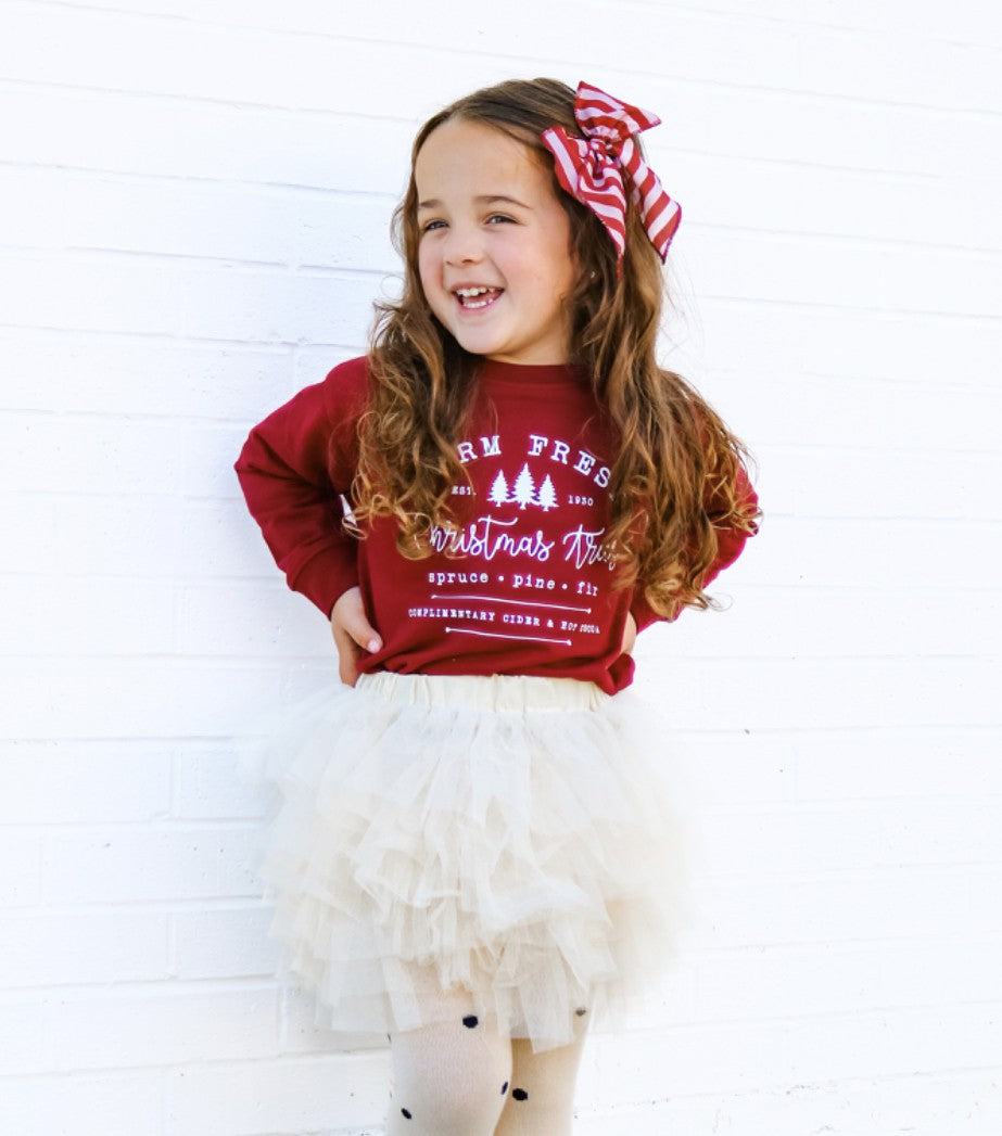 Tree Farm Kids Sweater