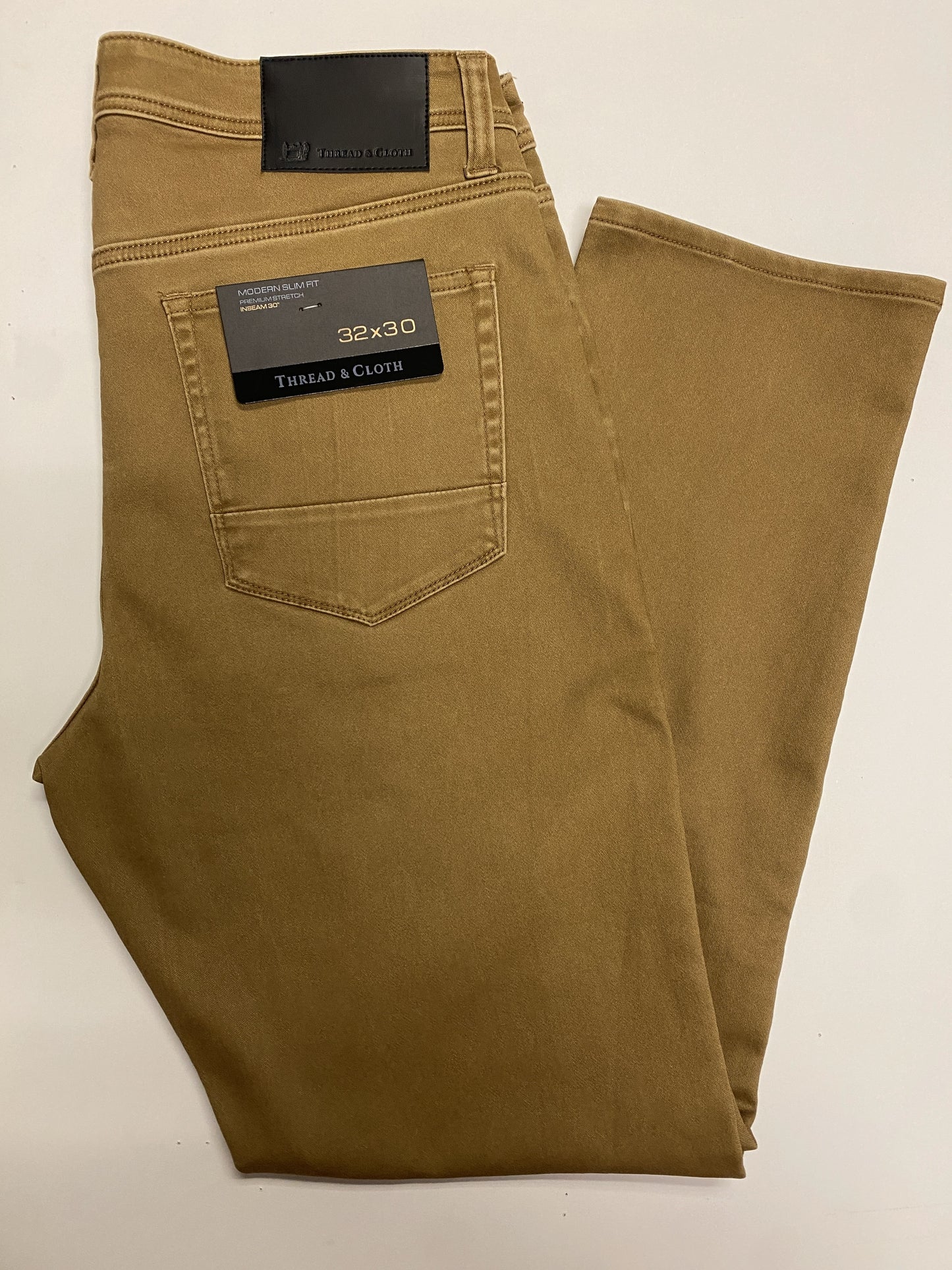 Tobacco Straight Fit Jeans