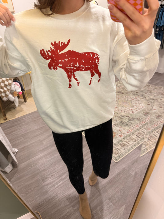 Moose Unisex Sweater