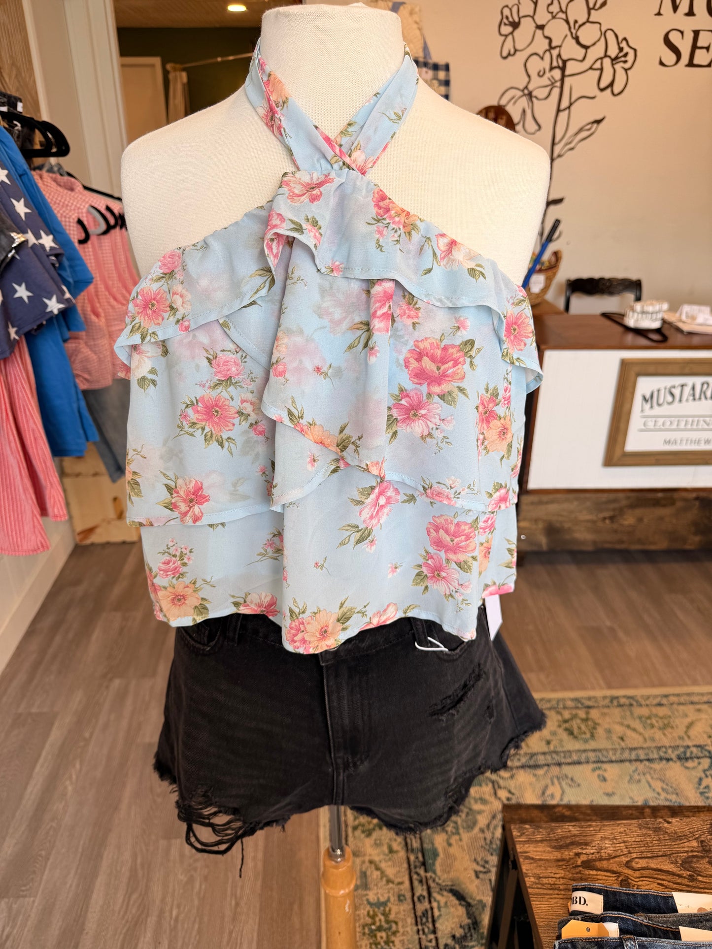 Blossom Breeze Halter Top