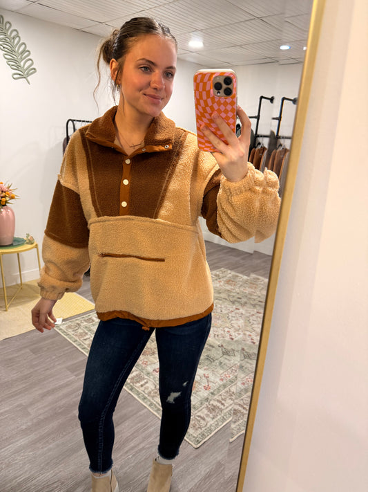 Sherpa Quarter Button Down