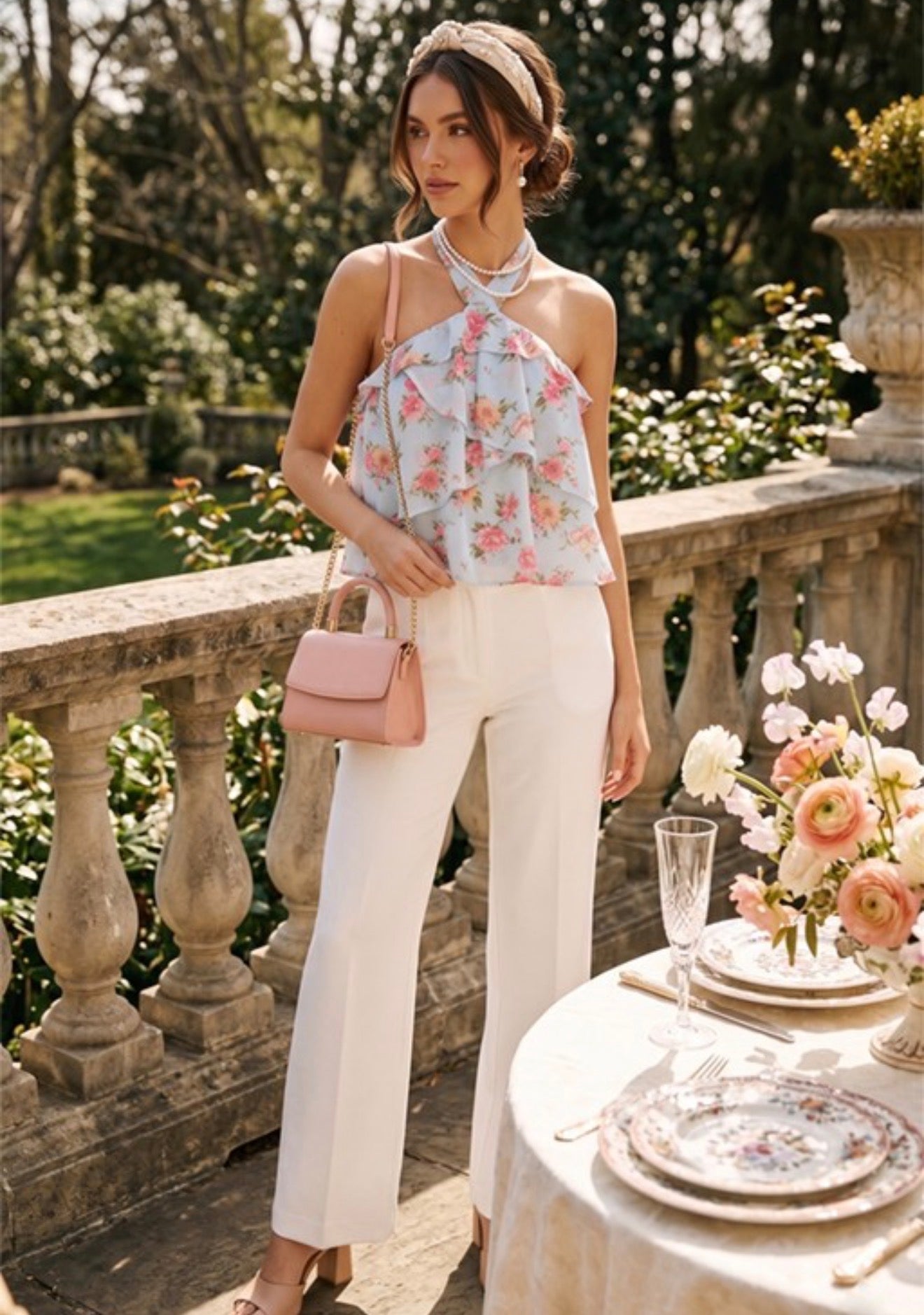 Blossom Breeze Halter Top