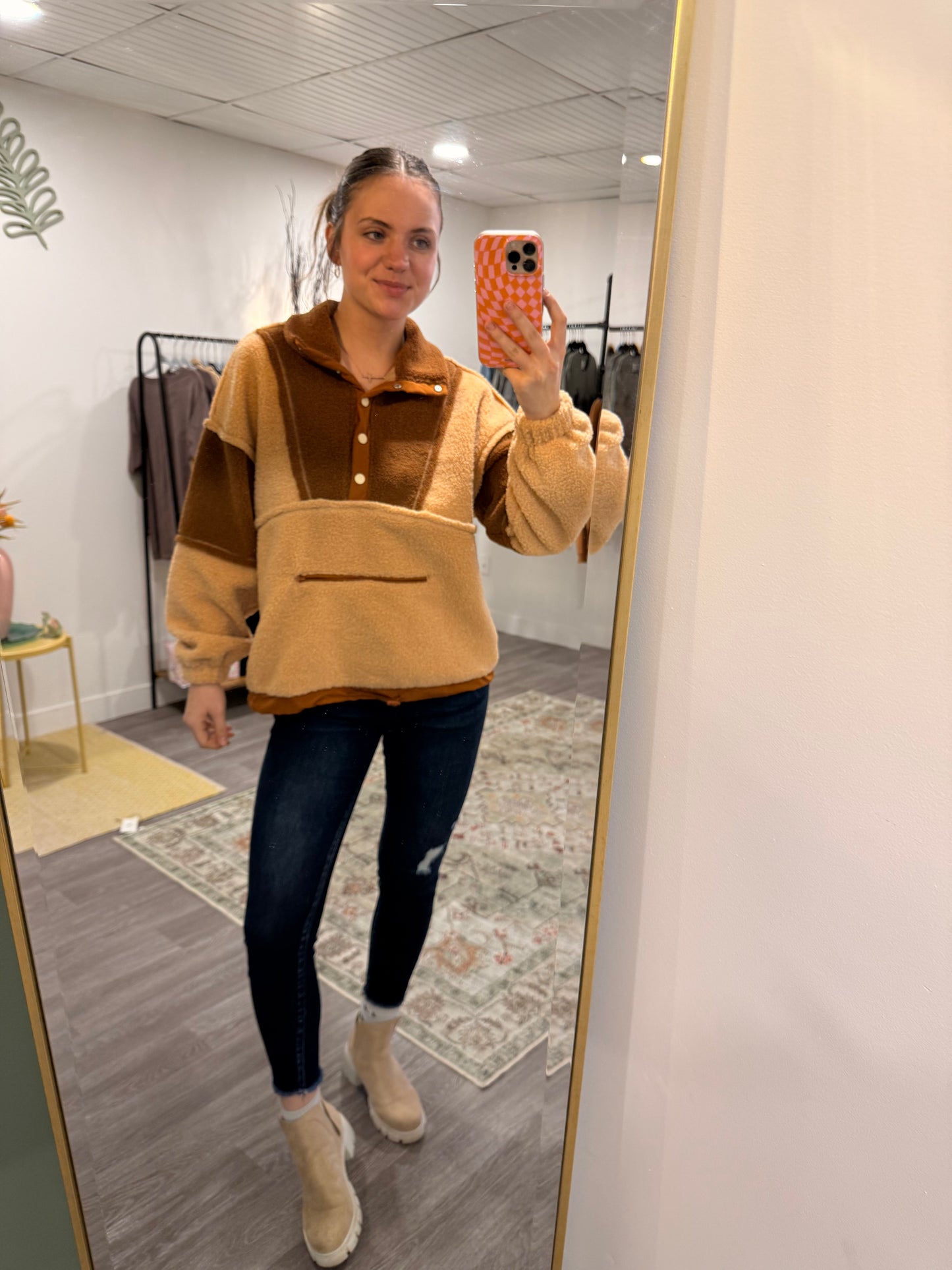 Sherpa Quarter Button Down
