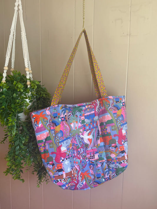 Painted Paradise Tote
