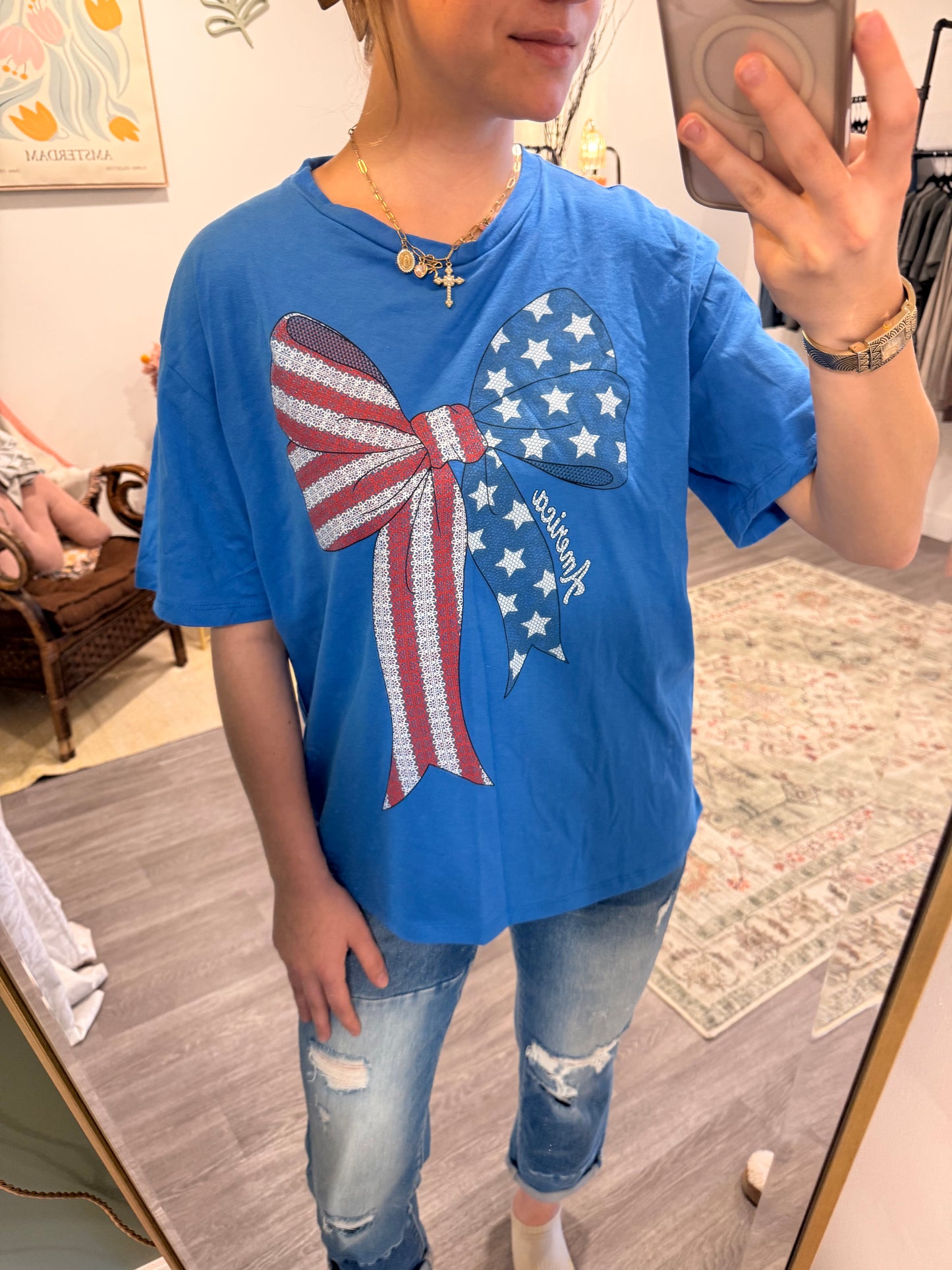 America Bow Flag