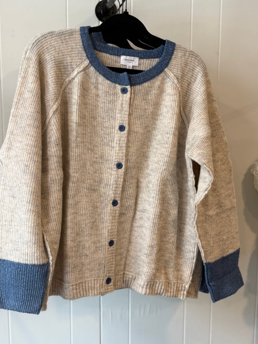 Contrast Loose Fit Sweater