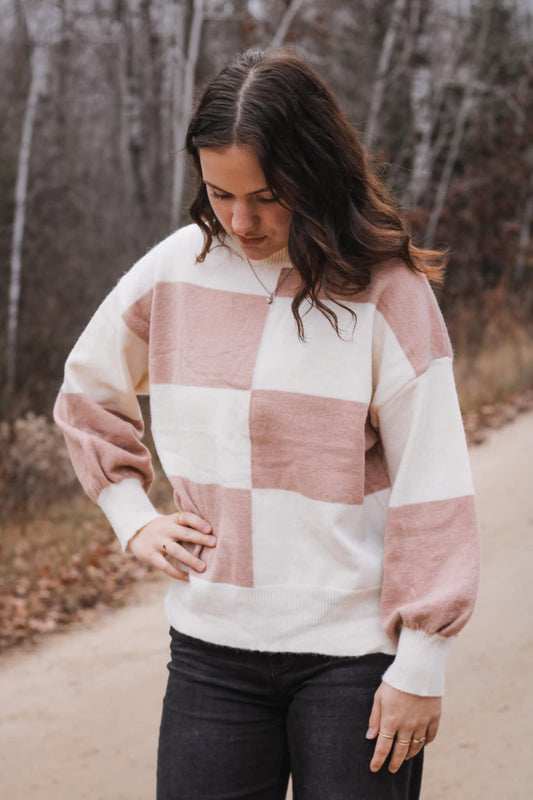 Checkered Sweater