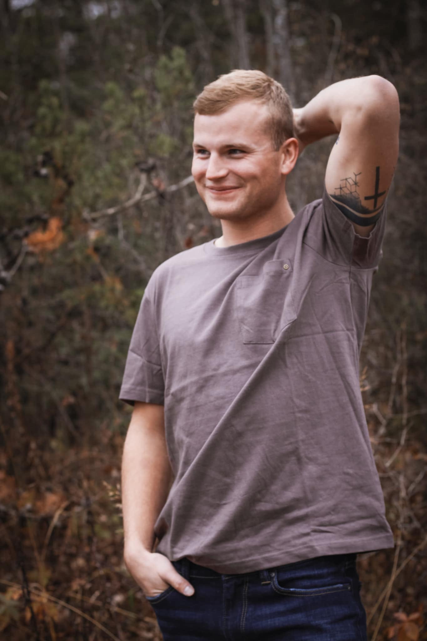 Plum Truffle Mens Tee