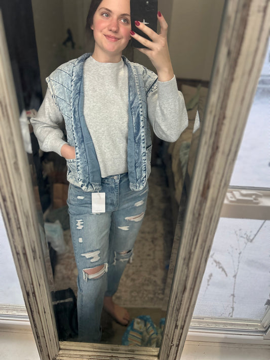 Vintage Denim Vest