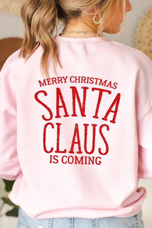 Santa Claus Oversized Crew