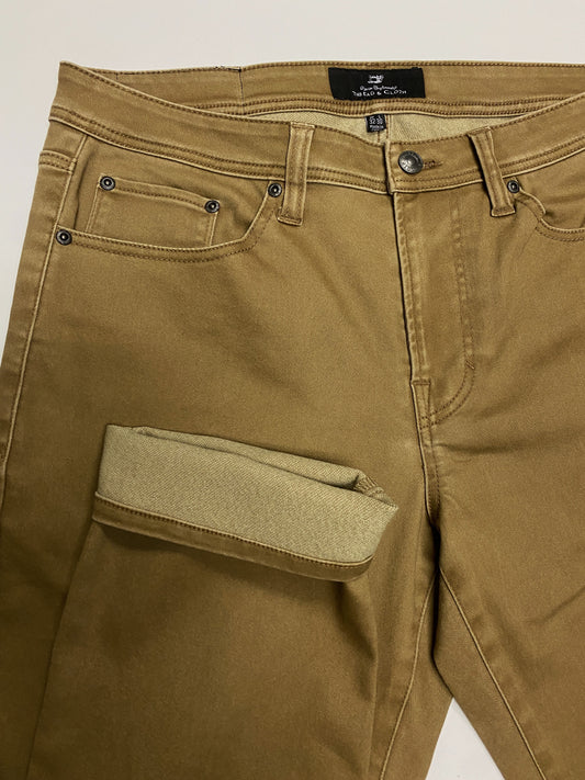 Tobacco Straight Fit Jeans